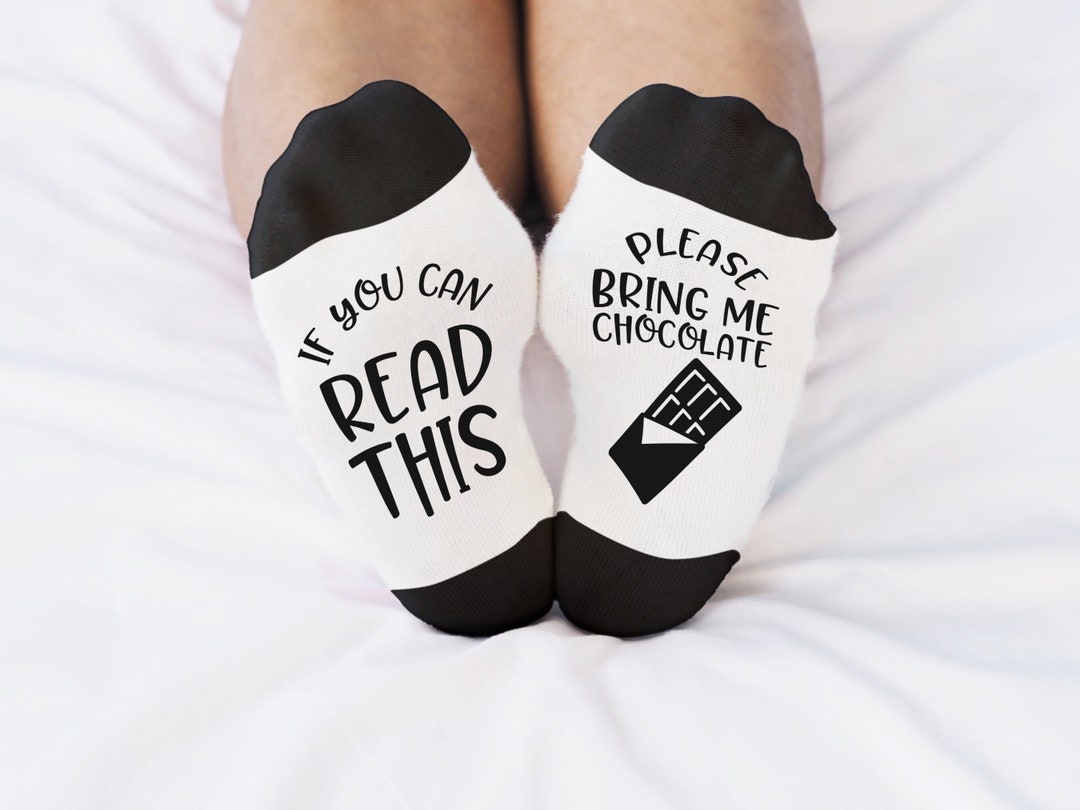 Socks With Words, Funny Socks, Custom Socks, Cute Socks, Socks With