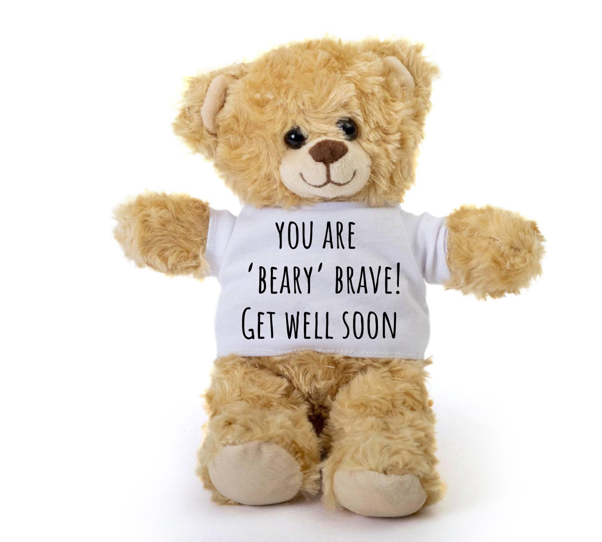 get well soon hospital patient gifts teddy bear custom cute cartoon