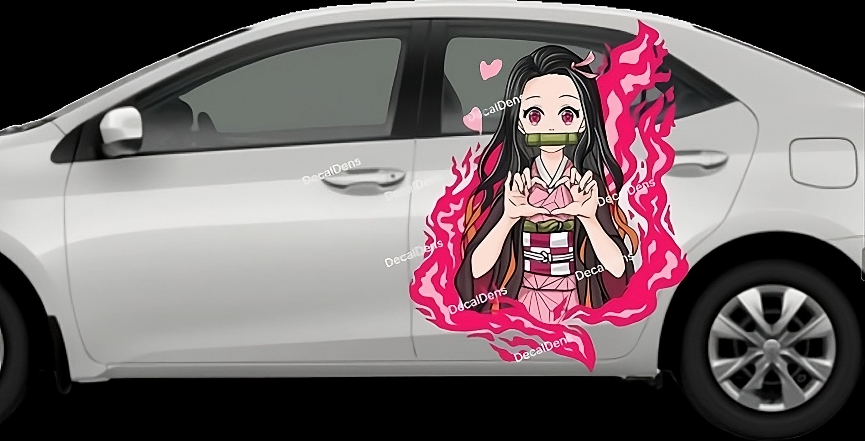 Nezuko Kamado Decals: NEW Design Eye-catching Vinyl Sticker for Cars ...