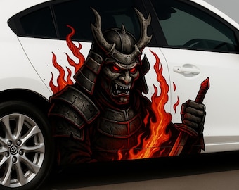 Dark Villain Vinyl Decal: Gothic Car, Laptop, Wall Sticker