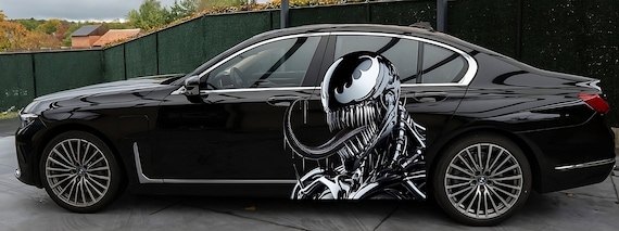 Venom Car Graphic Decal: Large Vinyl Truck/suv/wall Sticker - Etsy