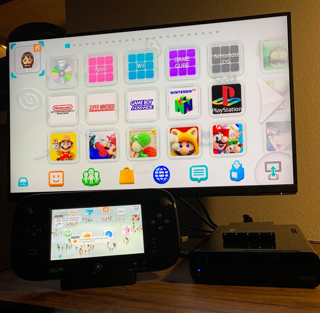 Wii U Bundle Loaded Accessories. Etsy