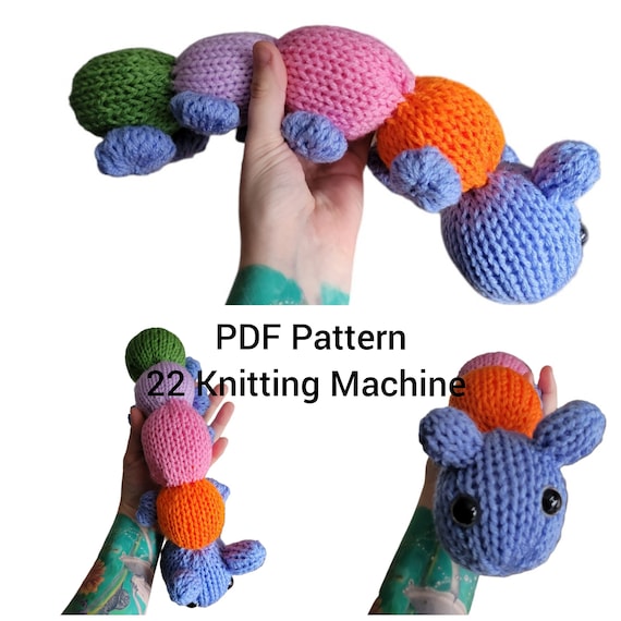 Caterpillar 22 Pin Knitting Machine Pattern Only Sentro/addi 