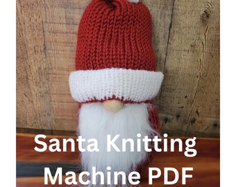 Santa 40/48 Sentro/Adi Rundstrickmaschinen-Muster (Anfänger-Strickanleitung)