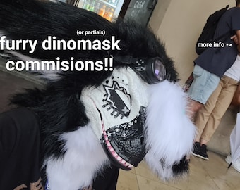 Dinomask commisions opening soon! DO NOT BUY (You don't get anything by purchasing this please get in touch if interested in commisioning)
