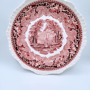 Salad Plate, Mason’s Vista Pink (no trim)