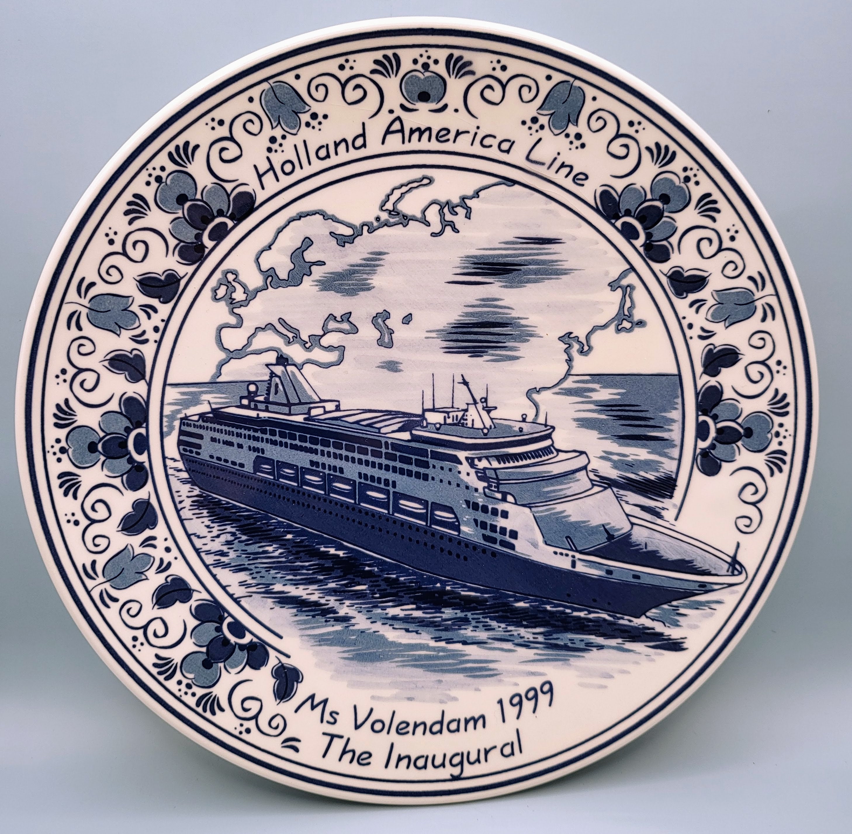 Assorted Collector's Plates, Blauw Delfts, Holland America Line - Etsy
