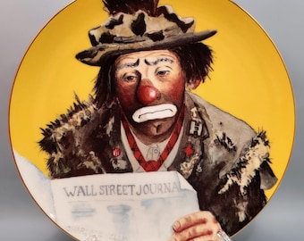 Emmett Kelly Jr. “Big Business” Clown Plate – Plate III – Limited Edition