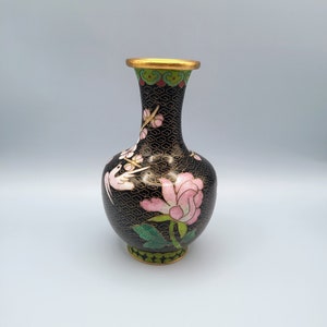 Mini Vase, Chinese Cloisonne