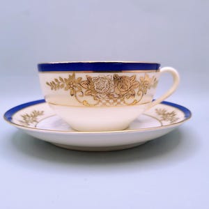 Rare! 1921 Noritake Cup and Saucer – N1115 Pattern