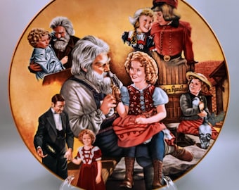 Shirley Temple “Heidi” Collector Plate – Limited Edition