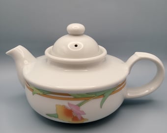 Tetera Vintage, Colección Toscany, Patrón de Tulipán