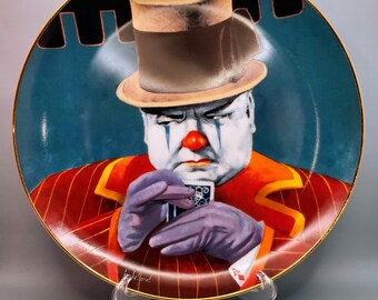 American Heritage “The Shark” Clown Plate – Celebrity Clowns Series – First Edition