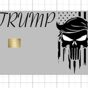 Skin carte de crédit Trump, Skin carte de débit Skin carte de crédit