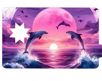 Dolphin [holographic] Credit Card Skin, Debit Card Skin Credit Card Skin