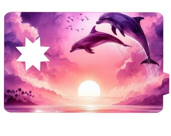 Dolphin [holographic] Credit Card Skin, Debit Card Skin Credit Card Skin