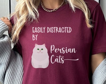 Persian Cat Breed T-Shirt Sweet Cat Lover Tee Gift Cat Mom Gift Cute Cat Top Cat Breed Shirt Persian Cat top Cat Mama shirt Cat Mom Top Gift