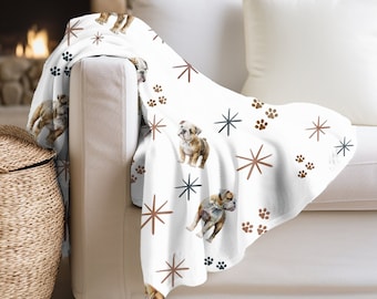 English Bulldog Plush Throw Blanket Cool Dog Lover Gift English Bulldog breed Owner Blanket Cool Dog Dad Gift English Bulldog Blanket throw