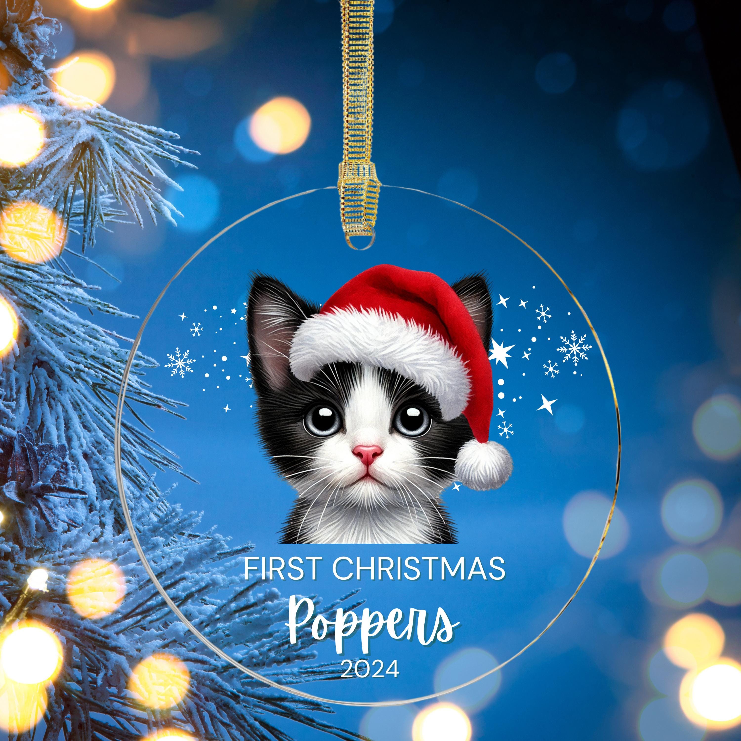 Black Cat Ornament - Etsy