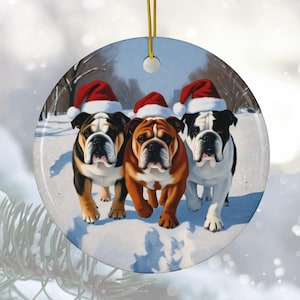 Old English Bulldog Ornament - Etsy