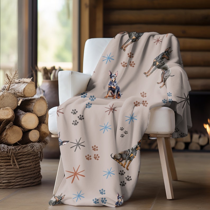 Nightscape Doberman Quilted Blanket NCU0NNT821
