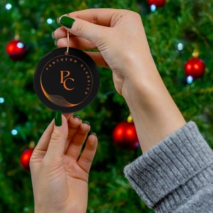 Ceramic Christmas tree Ornament,