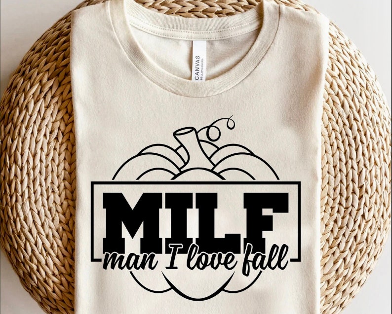MILF Man I Love Fall Svg, Halloween SVG, Autumn Svg, Pumpkins Svg, Fall