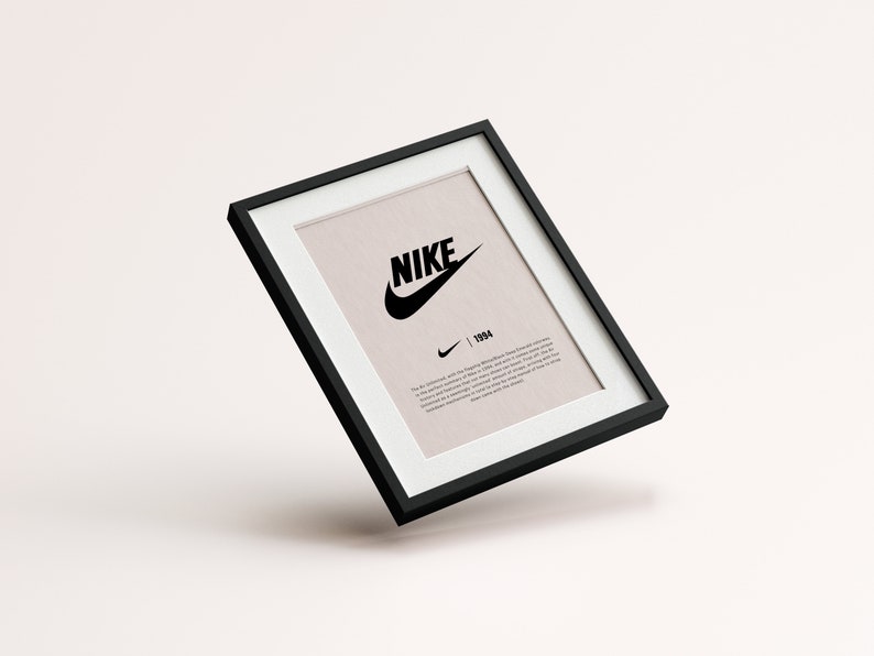 Hypebeast Nike Poster: Digital Print for Instant Download, Printable Wall Art and Decor, Minimalist Hypebeast Decor Wall Art Nike Poster Bild 6