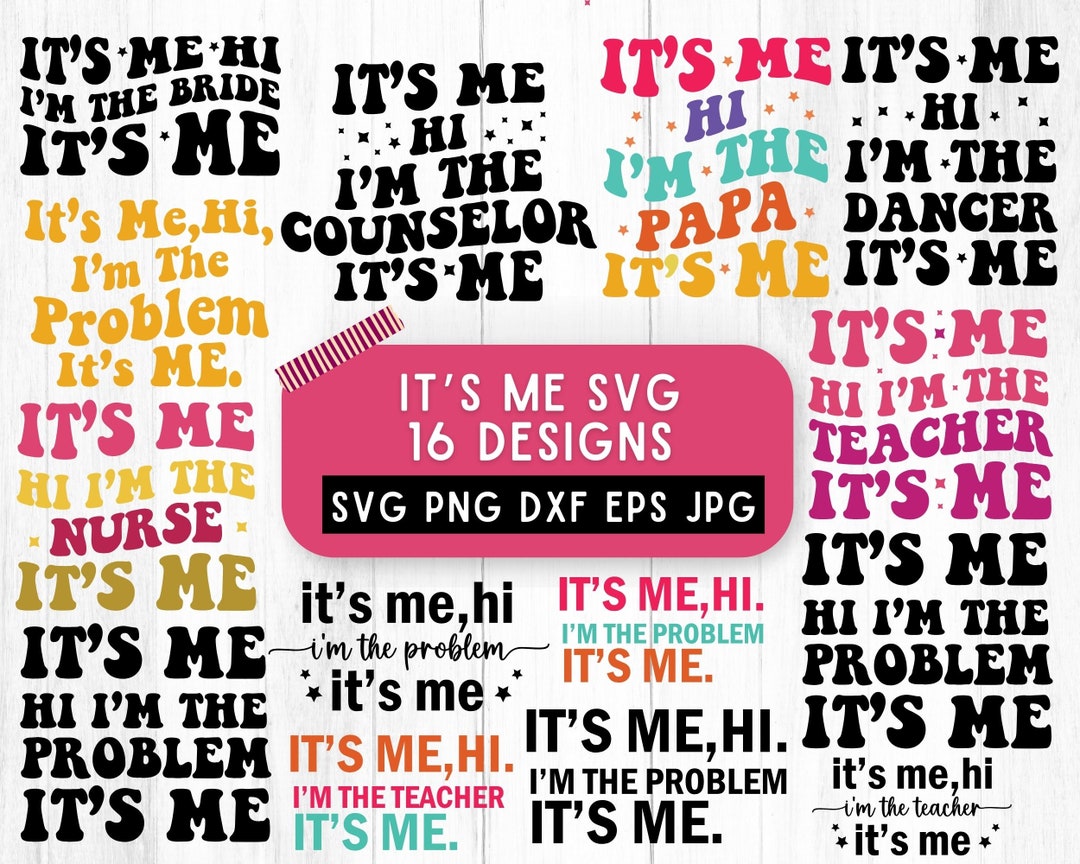 Digital Designs of Its Me Svg, Self Love Svg, Inspirational Svg, Cricut ...