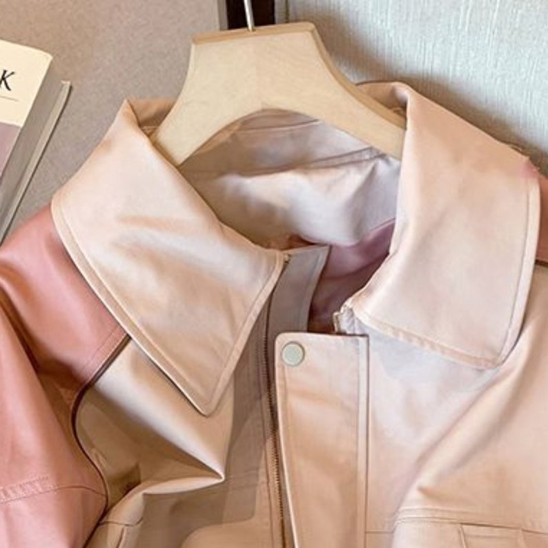 Leather Coat Women's Spring 2023 New Motorcycle Jacket leather jacket women Women jacket women's jackets in promotions