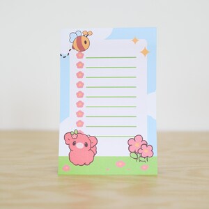 Highland Cow To Do List Notepad | Cow Notepad, Cute Notepad, Planner Pad, Kawaii Memo Pad, Cute Animal Stationery, Cute Memo Pad