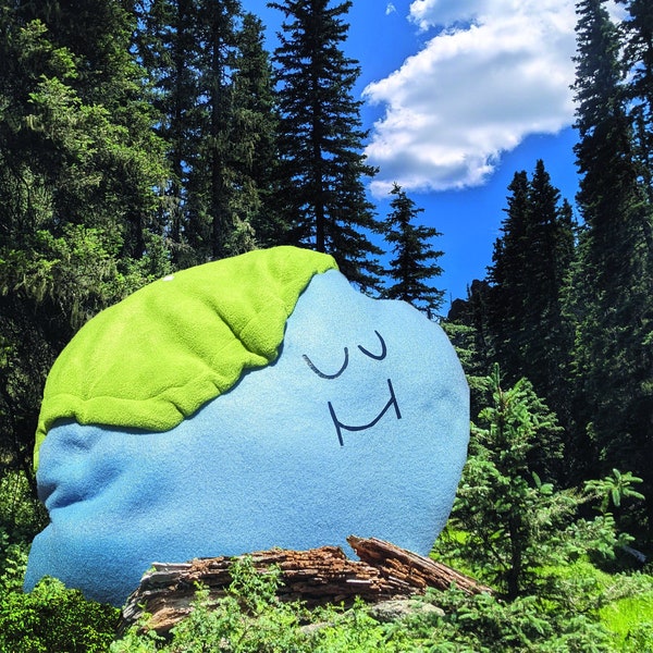 Sleepy Mossy Boulder