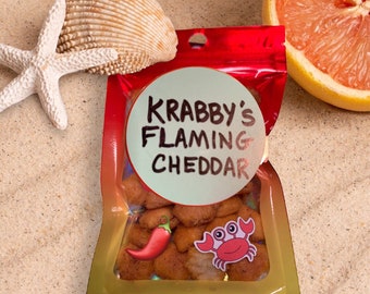 Krabby’s Flamming Cheddar (EXTREMELY SPICY!)
