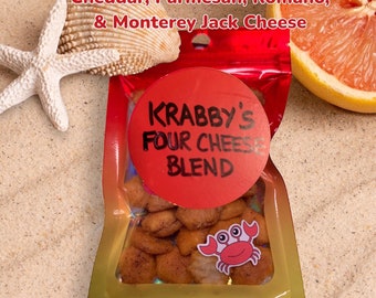 Mélange de quatre fromages Krabby's (cheddar, romano, parmesan et Monterey Jack)