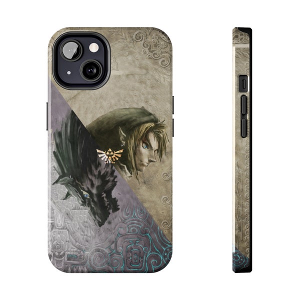 Twilight Princess Link Transformation iPhone Tough Case -- Link merch for the ultimate gamer!