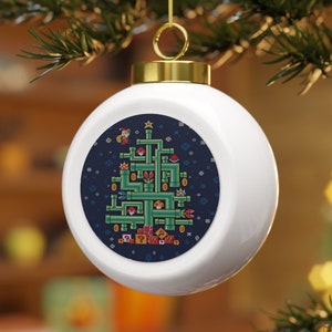 Mario Christmas Tree Ornament -- Mario merch for the ultimate gamer!