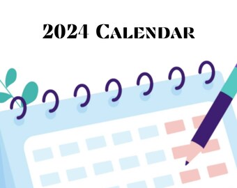 Kalendarz 2024