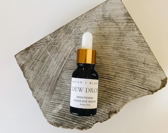 Dew Drop Under Eye Serum - Castor + Rosehip + Frankincense | Aster + Blake | Nourish + Revitalize | All Natural Ingredients | Essential Oils