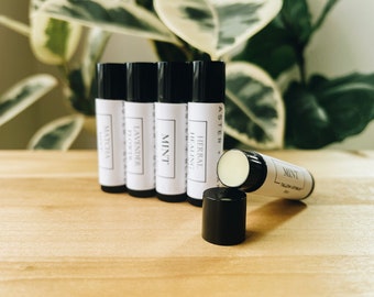 Herbal Infused Tallow Lip Balms | All Natural + Moisturizing | Aster + Blake  - Local Family Farm Grass-Fed Tallow