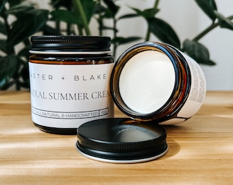 Tallow Mineral Summer Cream | Non-Nano Zinc Oxide + Beeswax - All Natural | Aster + Blake  - Local Family Farm Grass-Fed Tallow