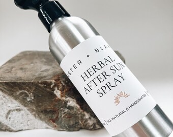 Herbal After Sun Spray | Cooling Botanical Skin Mist | Lavender, Calendula & Aloe