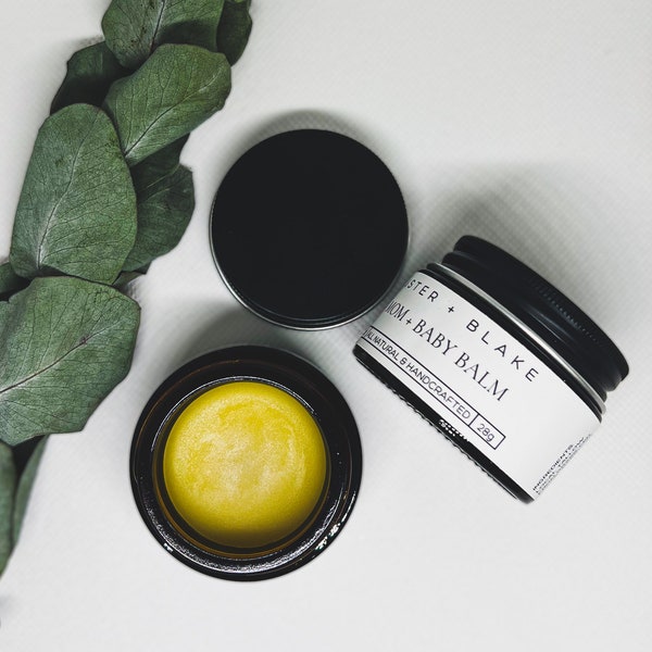 Mom + Baby All Natural Tallow Balm | Diaper + Rashes + Nursing Balm | Aster + Blake  - Local Family Farm Grass-Fed Tallow