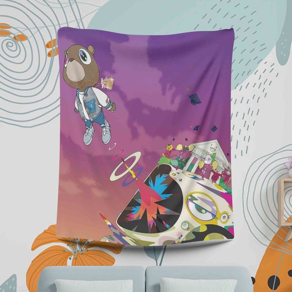 Kanye Graduation Flag - Etsy