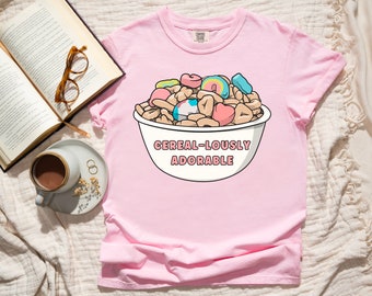 Cereal Shirt Punny Shirts Gift For Her