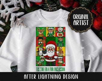 Tis the ERA for Inclusion Sublimation File || Christmas SPED AAC