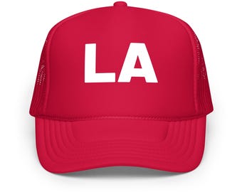 Los Angeles Foam Trucker Hat: LA Travel Souvenir