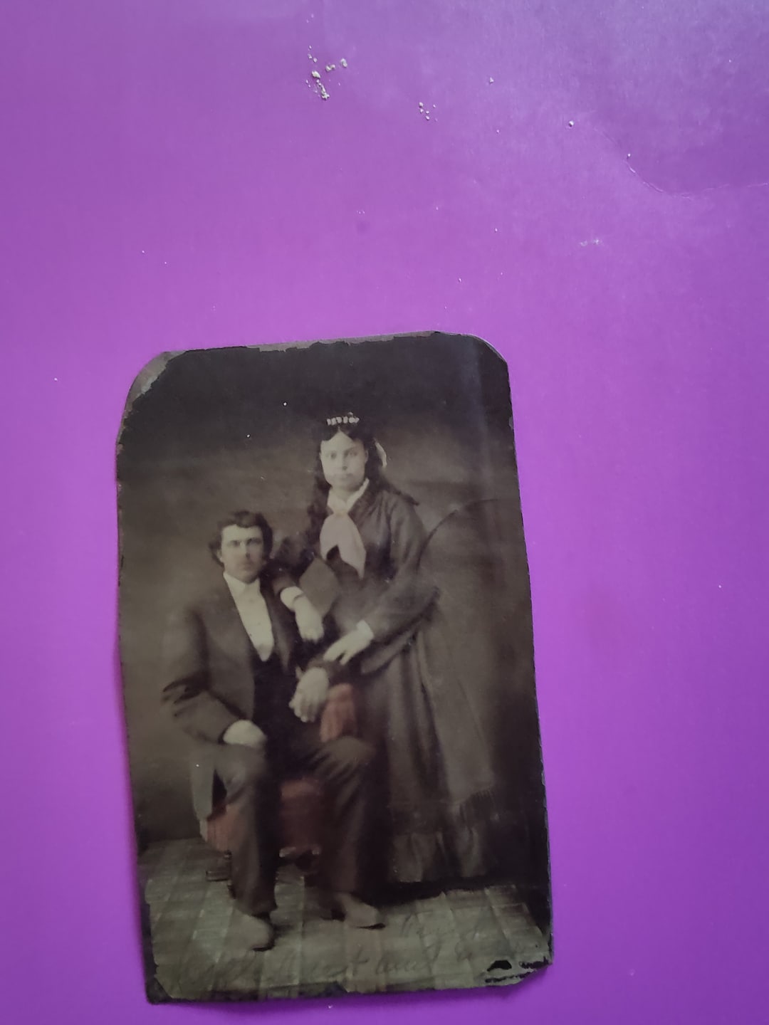 Vintage Tintype Photo Etsy