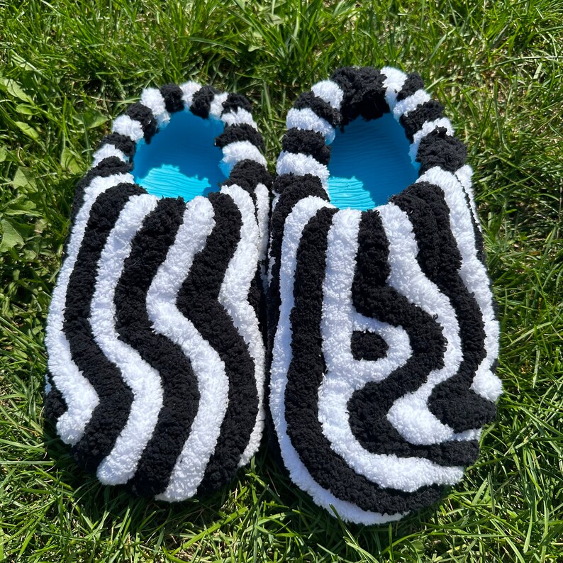 Customized Yarn Crocs Etsy