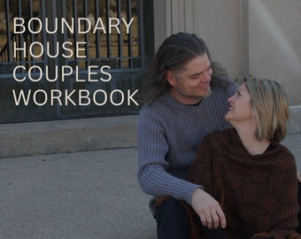 Relationship Workbook for Couples on Emotional Intimacy, Boundaries and Communication.  Great Guidance for Blended Family Couples.