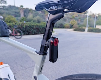 Soporte de sillín BMC RoadMachine 2020-23 impreso en 3D, resistente a los rayos UV, para Garmin Varia / Magene L508